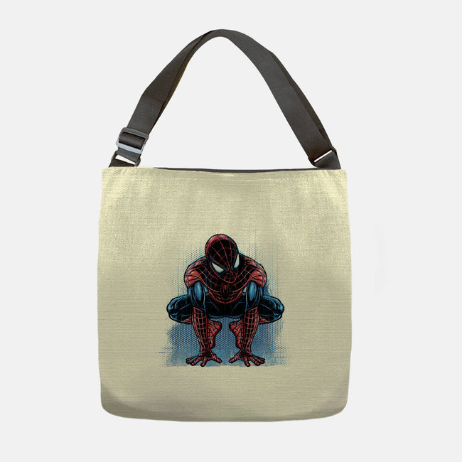 Neighborhood Rain-None-Adjustable Tote-Bag-glitchygorilla