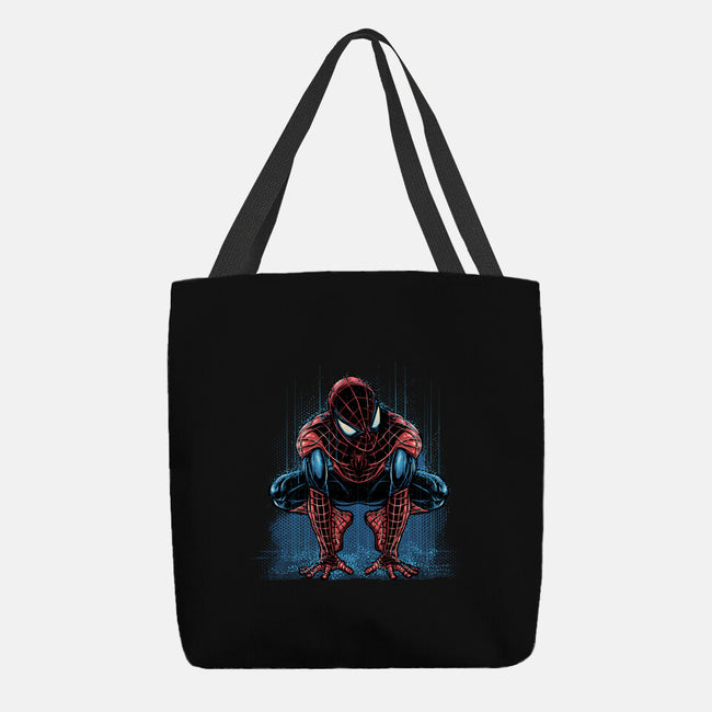 Neighborhood Rain-None-Basic Tote-Bag-glitchygorilla