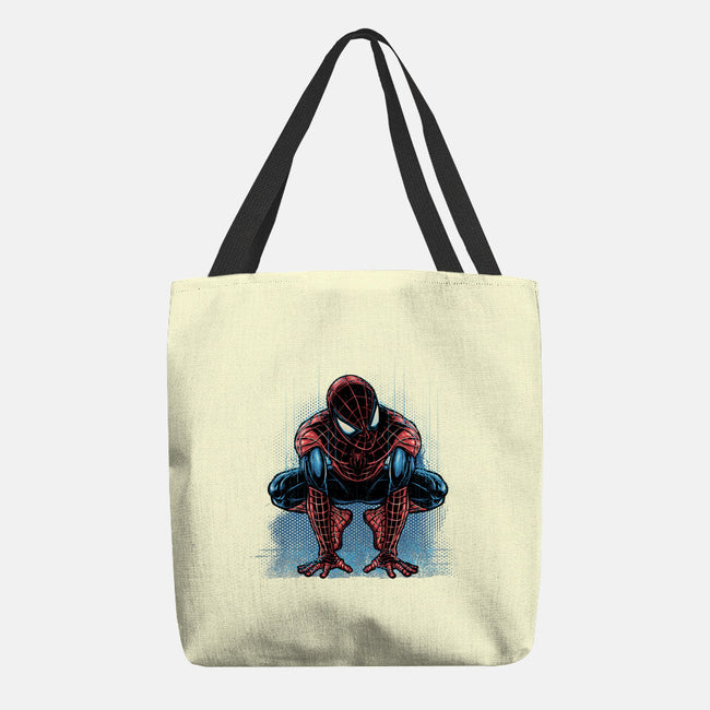 Neighborhood Rain-None-Basic Tote-Bag-glitchygorilla