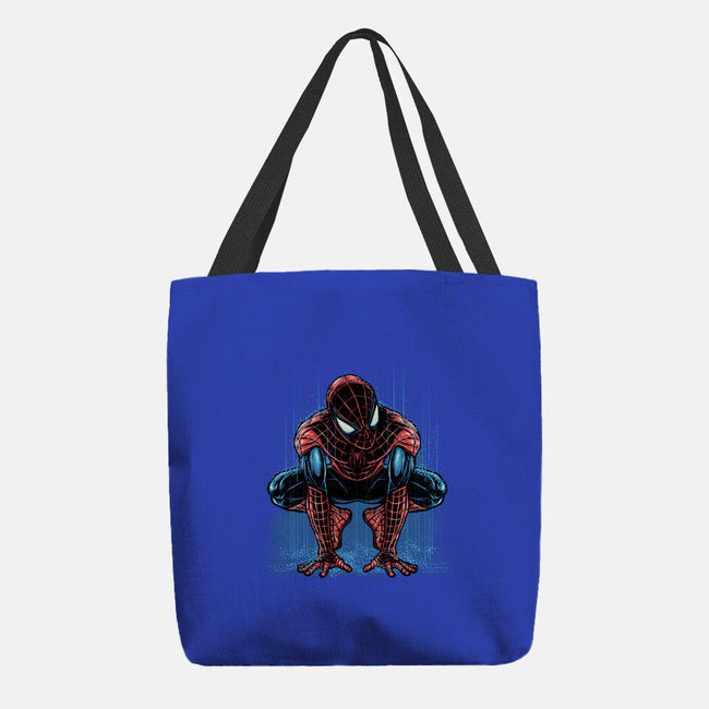 Neighborhood Rain-None-Basic Tote-Bag-glitchygorilla