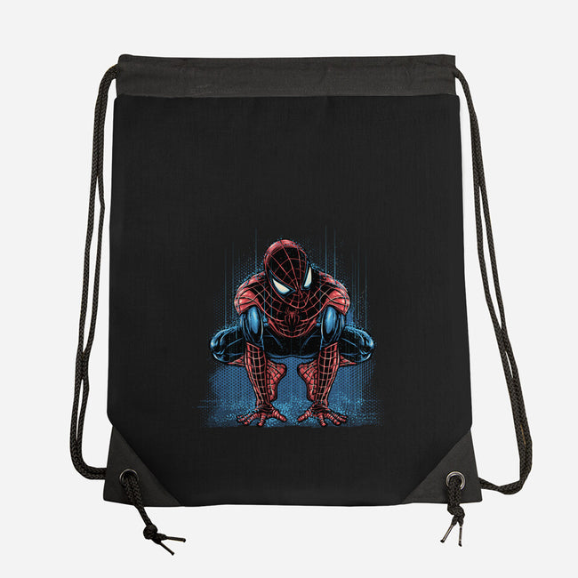Neighborhood Rain-None-Drawstring-Bag-glitchygorilla