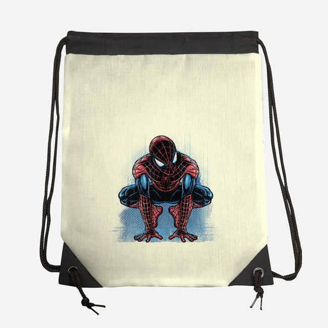 Neighborhood Rain-None-Drawstring-Bag-glitchygorilla