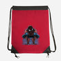 Neighborhood Rain-None-Drawstring-Bag-glitchygorilla