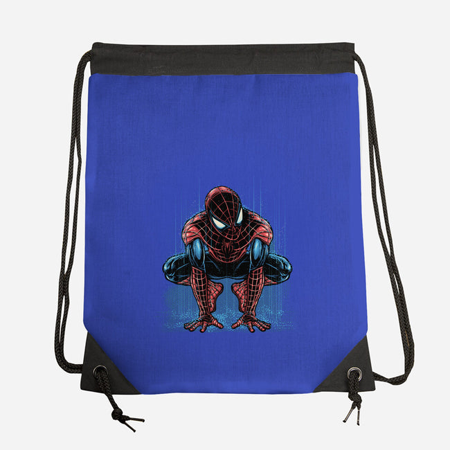 Neighborhood Rain-None-Drawstring-Bag-glitchygorilla