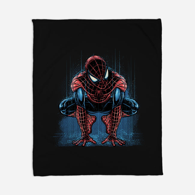 Neighborhood Rain-None-Fleece-Blanket-glitchygorilla