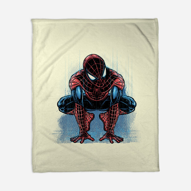 Neighborhood Rain-None-Fleece-Blanket-glitchygorilla