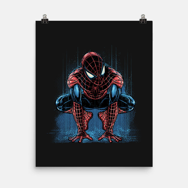 Neighborhood Rain-None-Matte-Poster-glitchygorilla