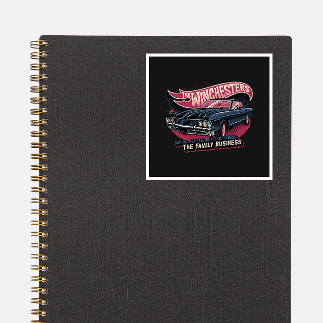 Ghost Hunting Mobile-None-Glossy-Sticker-glitchygorilla