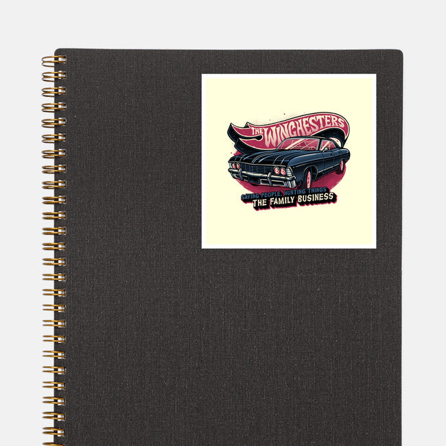 Ghost Hunting Mobile-None-Glossy-Sticker-glitchygorilla