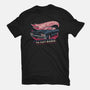 Ghost Hunting Mobile-Womens-Fitted-Tee-glitchygorilla