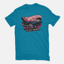 Ghost Hunting Mobile-Womens-Basic-Tee-glitchygorilla