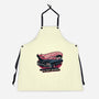 Ghost Hunting Mobile-Unisex-Kitchen-Apron-glitchygorilla