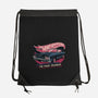 Ghost Hunting Mobile-None-Drawstring-Bag-glitchygorilla