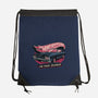 Ghost Hunting Mobile-None-Drawstring-Bag-glitchygorilla