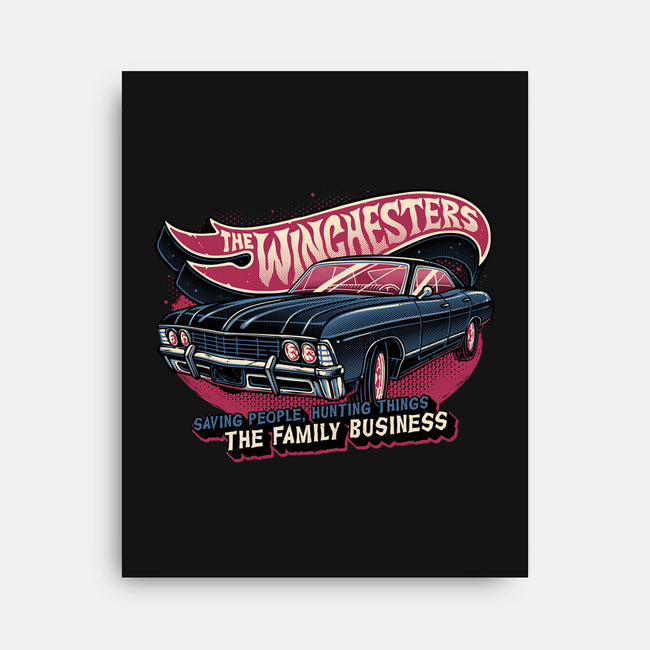 Ghost Hunting Mobile-None-Stretched-Canvas-glitchygorilla