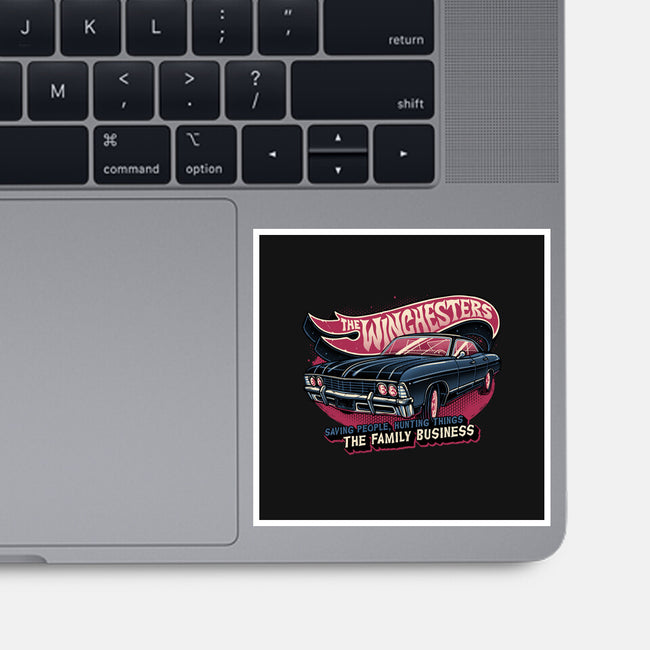 Ghost Hunting Mobile-None-Glossy-Sticker-glitchygorilla
