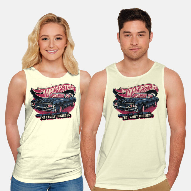 Ghost Hunting Mobile-Unisex-Basic-Tank-glitchygorilla