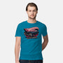 Ghost Hunting Mobile-Mens-Premium-Tee-glitchygorilla