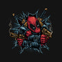 Mercenary For Hire-Youth-Pullover-Sweatshirt-glitchygorilla