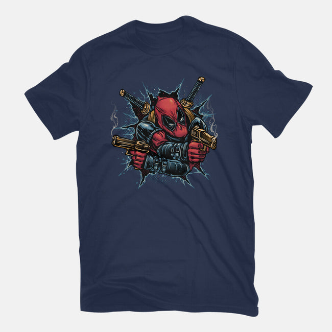 Mercenary For Hire-Mens-Heavyweight-Tee-glitchygorilla