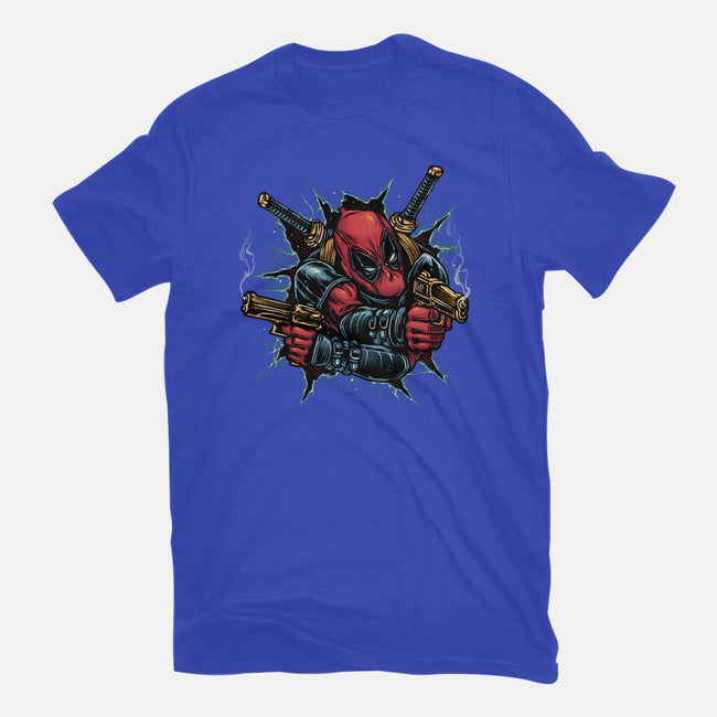 Mercenary For Hire-Youth-Basic-Tee-glitchygorilla