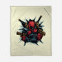 Mercenary For Hire-None-Fleece-Blanket-glitchygorilla