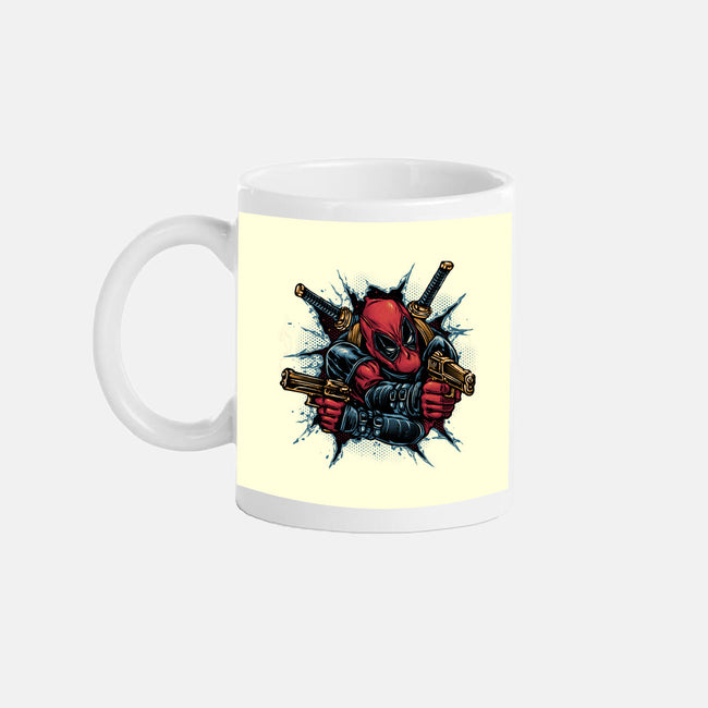 Mercenary For Hire-None-Mug-Drinkware-glitchygorilla