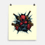 Mercenary For Hire-None-Matte-Poster-glitchygorilla