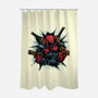 Mercenary For Hire-None-Polyester-Shower Curtain-glitchygorilla