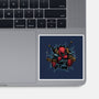 Mercenary For Hire-None-Glossy-Sticker-glitchygorilla