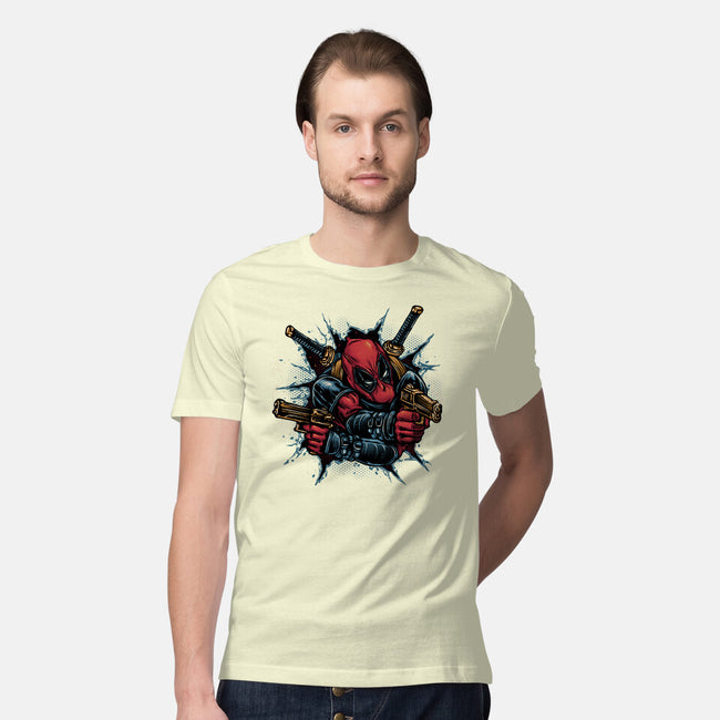 Mercenary For Hire-Mens-Premium-Tee-glitchygorilla