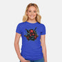 Mercenary For Hire-Womens-Fitted-Tee-glitchygorilla