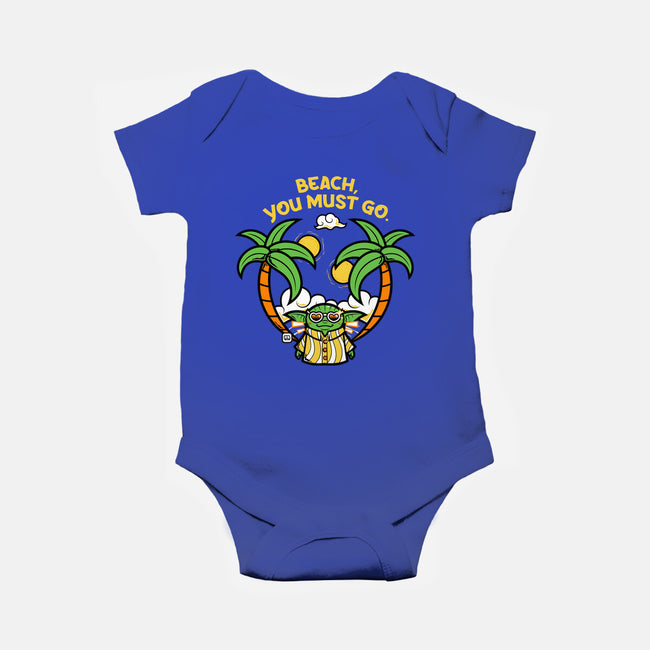 Beach You Must Go-Baby-Basic-Onesie-krisren28