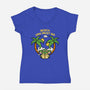 Beach You Must Go-Womens-V-Neck-Tee-krisren28