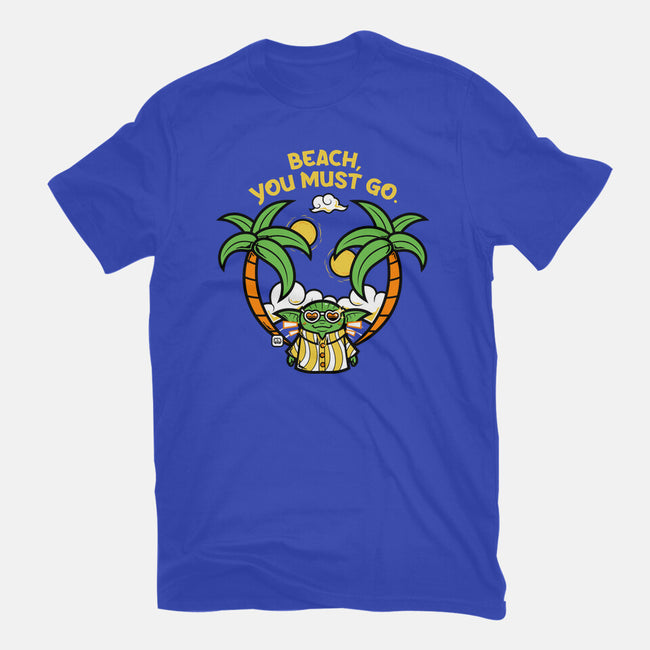 Beach You Must Go-Mens-Basic-Tee-krisren28