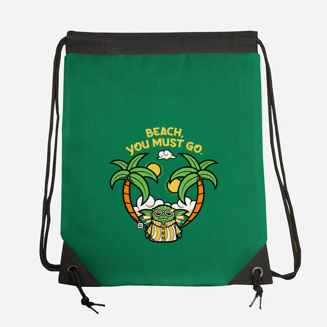 Beach You Must Go-None-Drawstring-Bag-krisren28