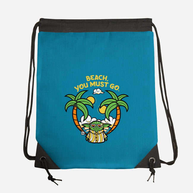 Beach You Must Go-None-Drawstring-Bag-krisren28