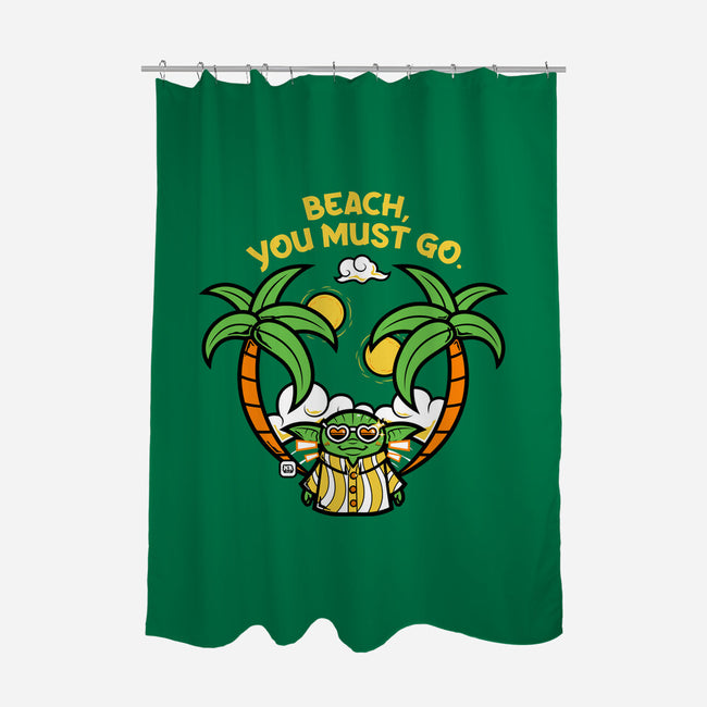 Beach You Must Go-None-Polyester-Shower Curtain-krisren28