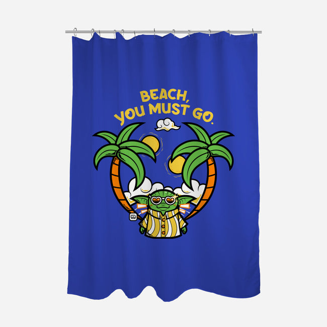 Beach You Must Go-None-Polyester-Shower Curtain-krisren28