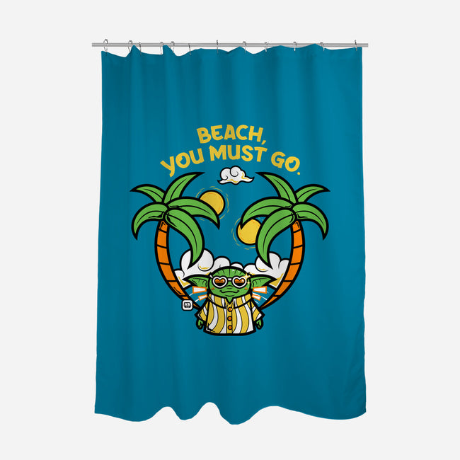 Beach You Must Go-None-Polyester-Shower Curtain-krisren28
