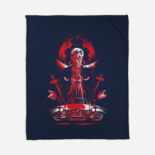 Horror King-None-Fleece-Blanket-zascanauta