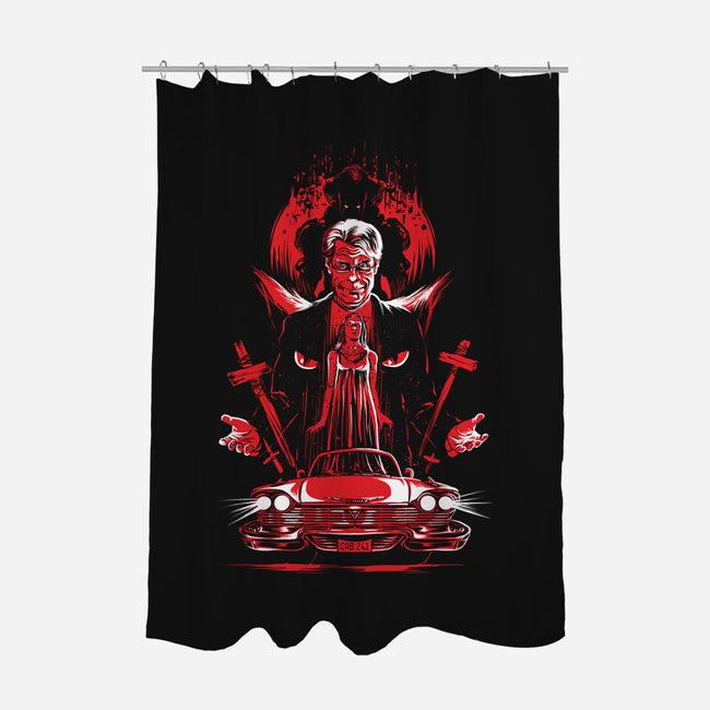 Horror King-None-Polyester-Shower Curtain-zascanauta