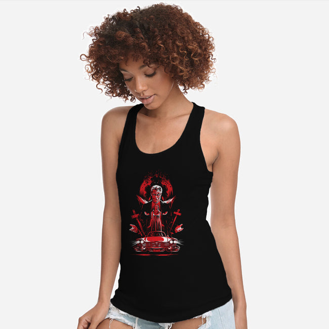 Horror King-Womens-Racerback-Tank-zascanauta