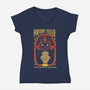 The Fortune Teller-Womens-V-Neck-Tee-Thiago Correa