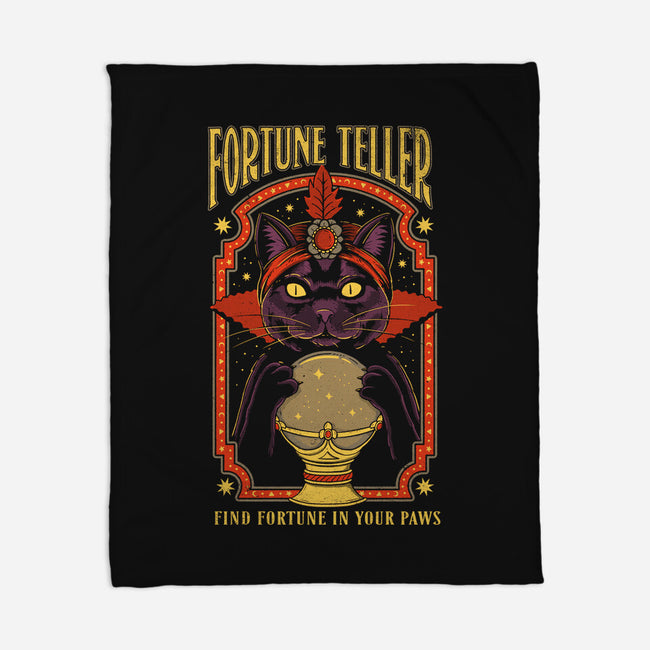 The Fortune Teller-None-Fleece-Blanket-Thiago Correa