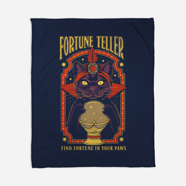 The Fortune Teller-None-Fleece-Blanket-Thiago Correa