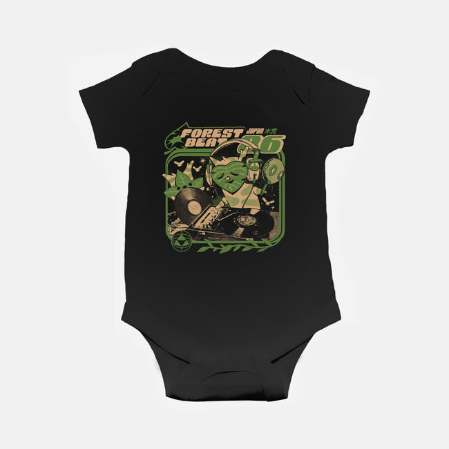 Forest Beats-Baby-Basic-Onesie-ilustrata