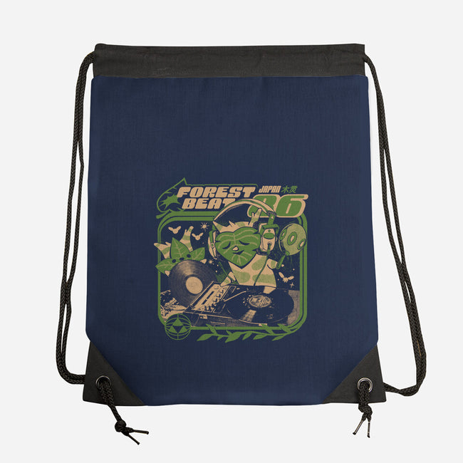 Forest Beats-None-Drawstring-Bag-ilustrata