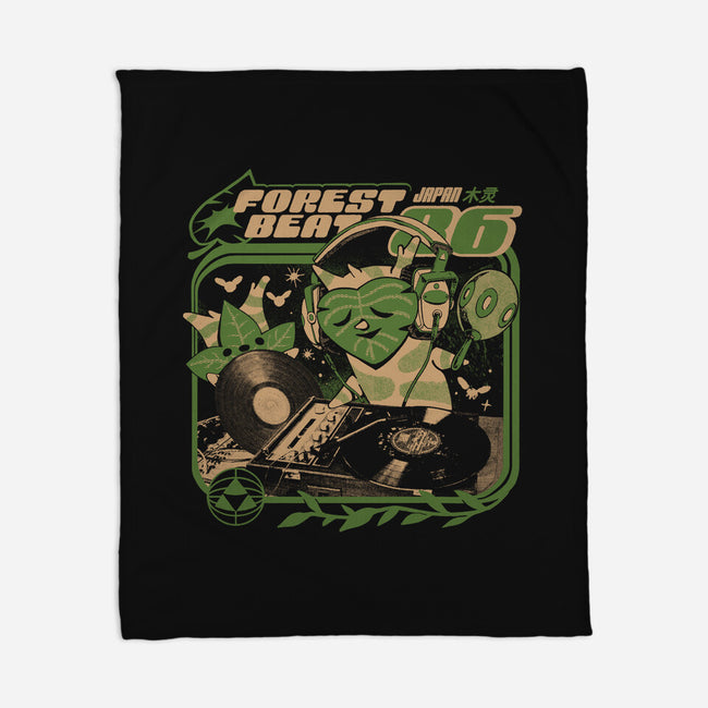 Forest Beats-None-Fleece-Blanket-ilustrata