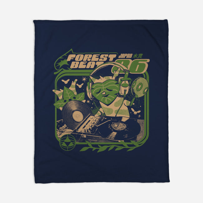 Forest Beats-None-Fleece-Blanket-ilustrata